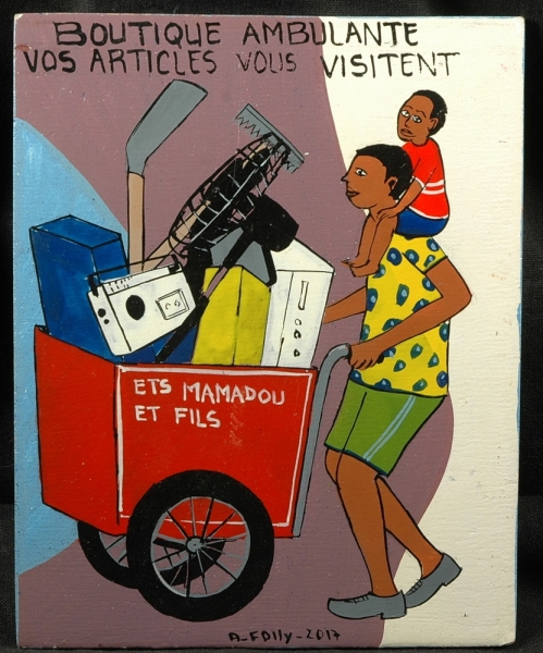 Afrika Kunst Bild - Mobiler Händler